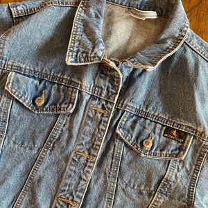 Jacob & Lazer vintage cropped jean jacket